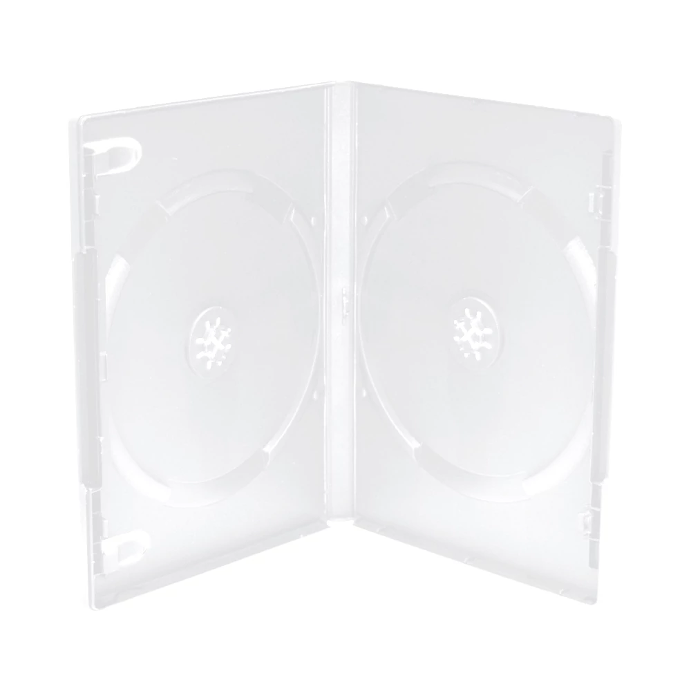 MEDIARANGE DVD TOK DUPLA CLEAR 14mm BOX26-M