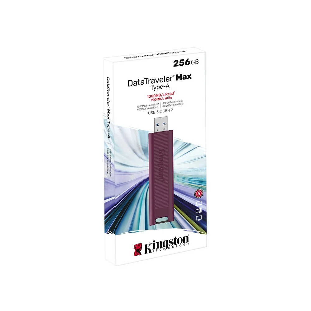 KINGSTON DATATRAVELER MAX USB-A 3.2 GEN 2 PENDRIVE 256GB (1000/900 MB/s)