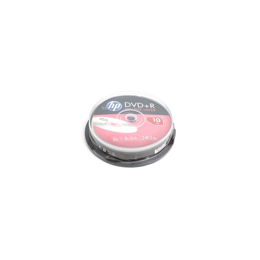 HP DVD+R 8X DL CAKE (10)
