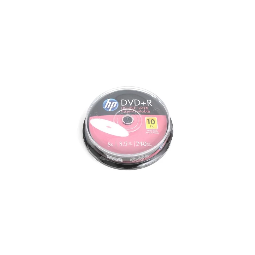 HP DVD+R 8X DL FULL NYOMTATHATÓ CAKE (10)