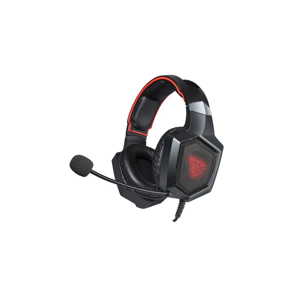 SAVIO FORGE SZTEREÓ GAMING FEJHALLGATÓ/HEADSET FEKETE/PIROS