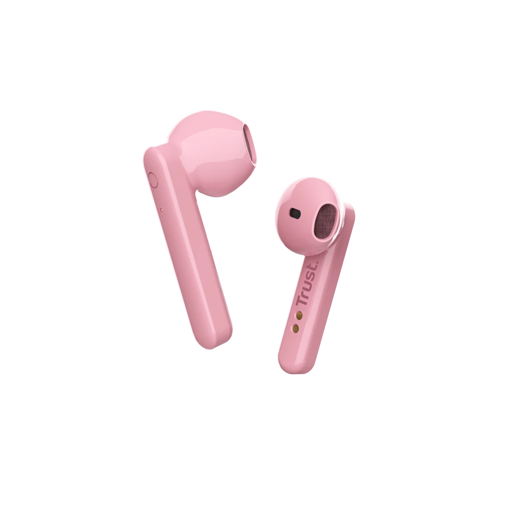 TRUST PRIMO TOUCH VEZETÉK NÉLKÜLI BLUETOOTH 5.0 TWS FÜLHALLGATÓ/HEADSET RÓZSASZÍN