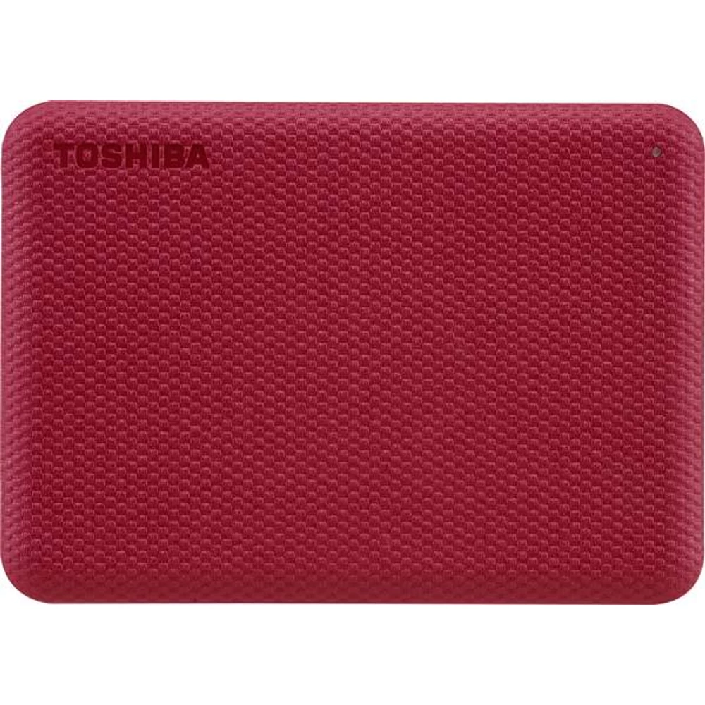 TOSHIBA CANVIO ADVANCE 2,5 COL USB 3.2 GEN 1 KÜLSŐ MEREVLEMEZ 4TB PIROS