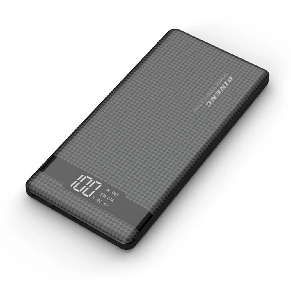 VIKING PN-962 PINENG QUICK CHARGE 3.0 POWERBANK 20.000 mAh FEKETE