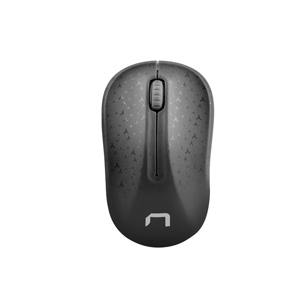 NATEC TOUCAN NMY-1650 VEZETÉK NÉLKÜLI OPTIKAI EGÉR 2,4GHZ 1600DPI FEKETE/SZÜRKE