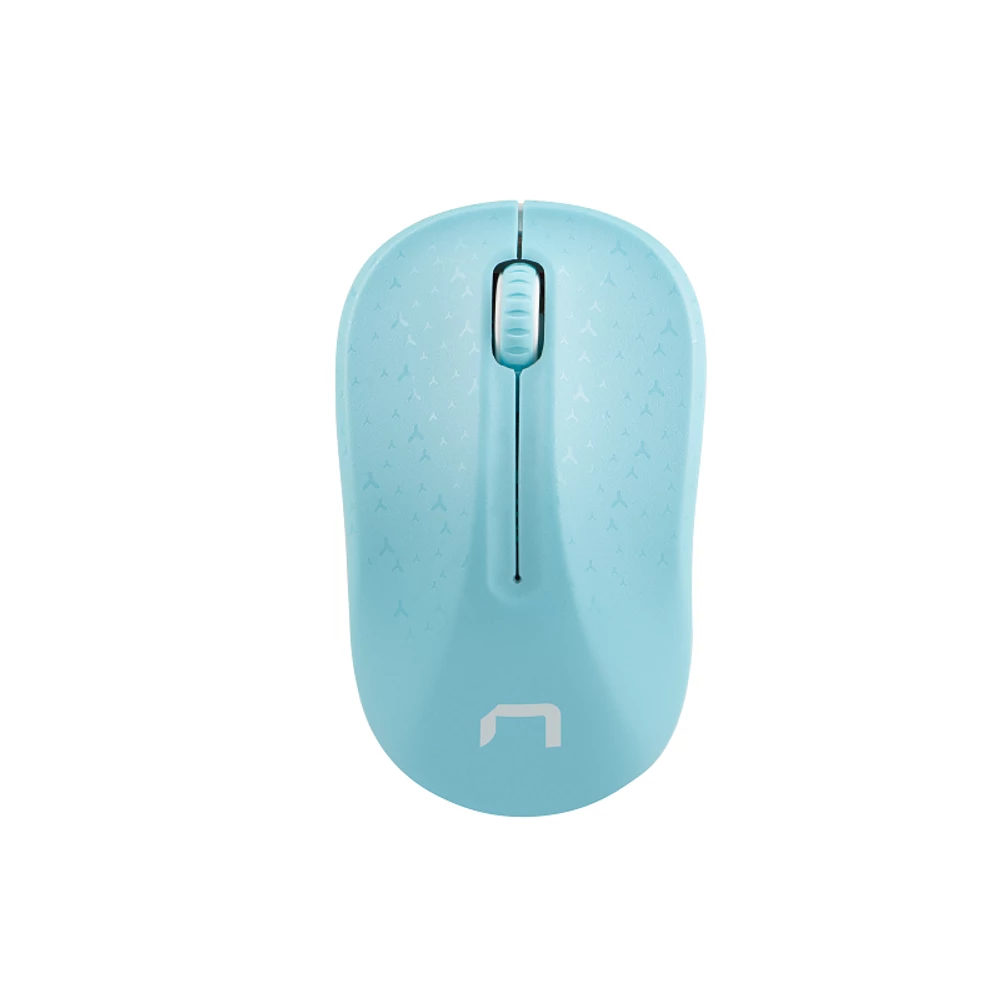 NATEC TOUCAN NMY-1651 VEZETÉK NÉLKÜLI OPTIKAI EGÉR 2,4GHZ 1600DPI KÉK/FEHÉR