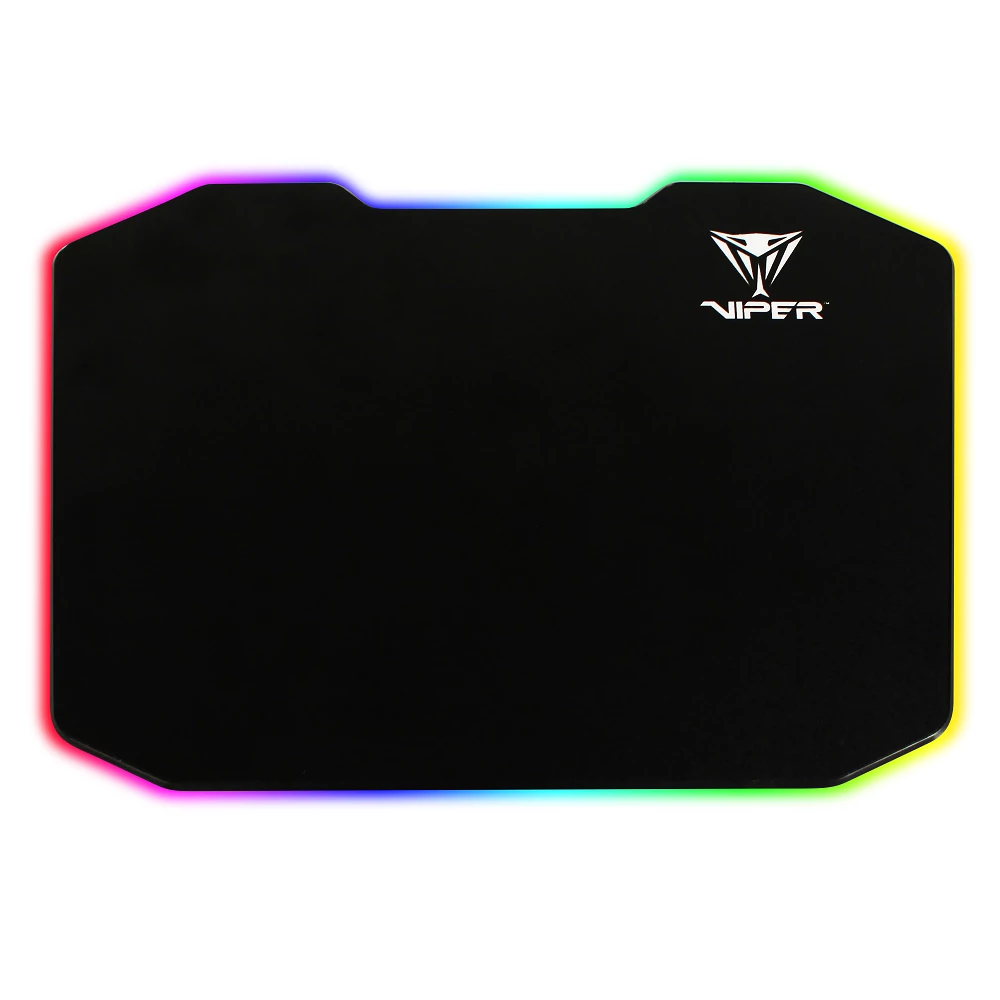 PATRIOT VIPER GAMING LED EGÉRPAD FEKETE