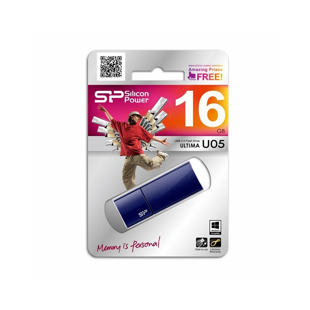 SILICON POWER ULTIMA U05 USB 2.0 PENDRIVE 16GB