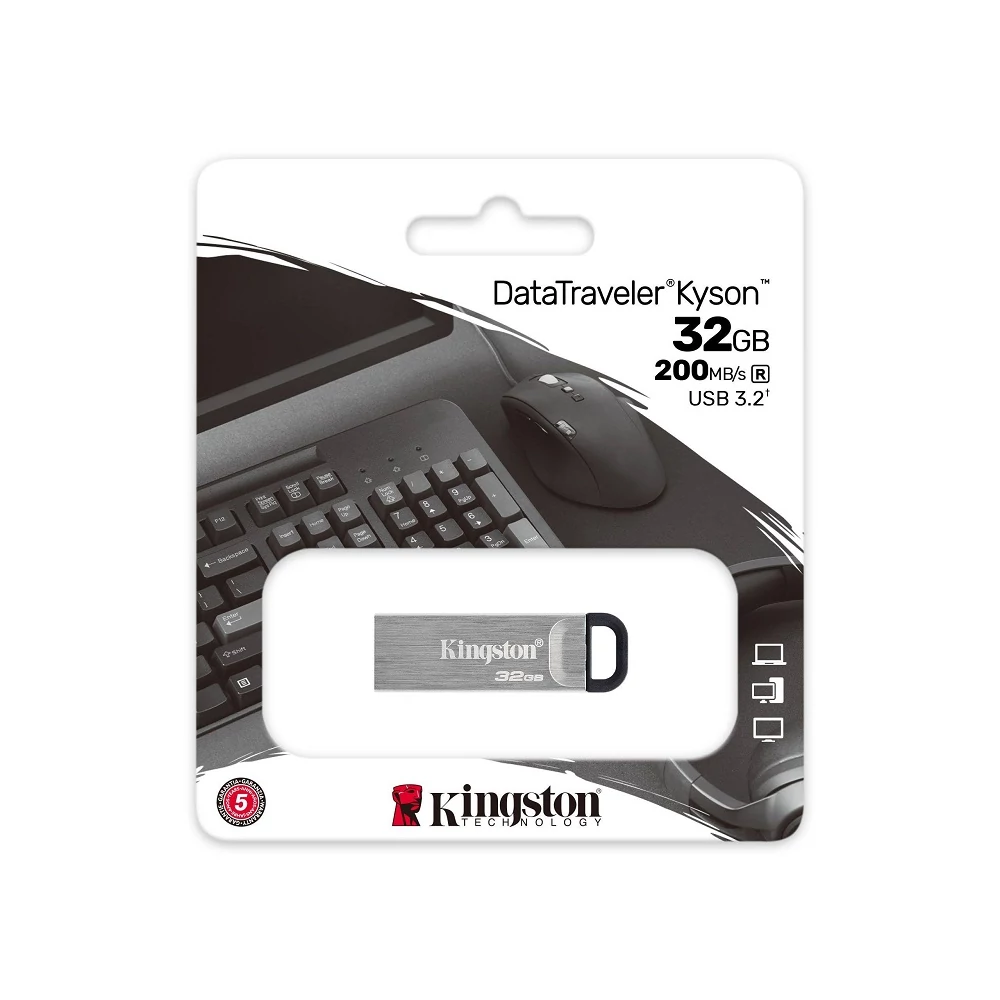 KINGSTON DATATRAVELER KYSON USB 3.2 GEN 1 PENDRIVE 32GB