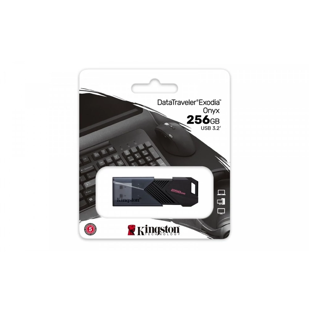 KINGSTON DATATRAVELER EXODIA ONYX USB 3.2 GEN 1 PENDRIVE 256GB