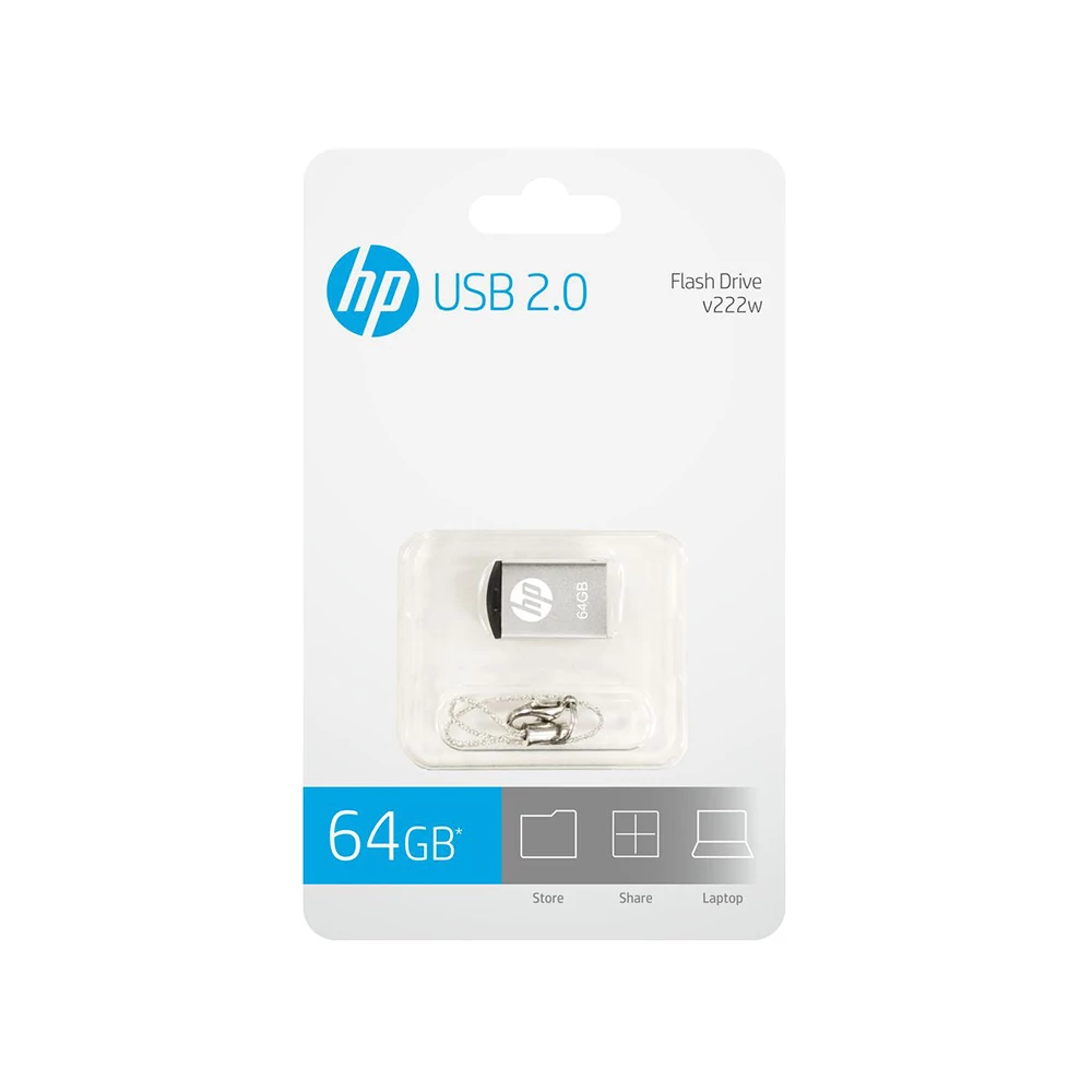 HP V222W USB 2.0 FÉMHÁZAS PENDRIVE 64GB
