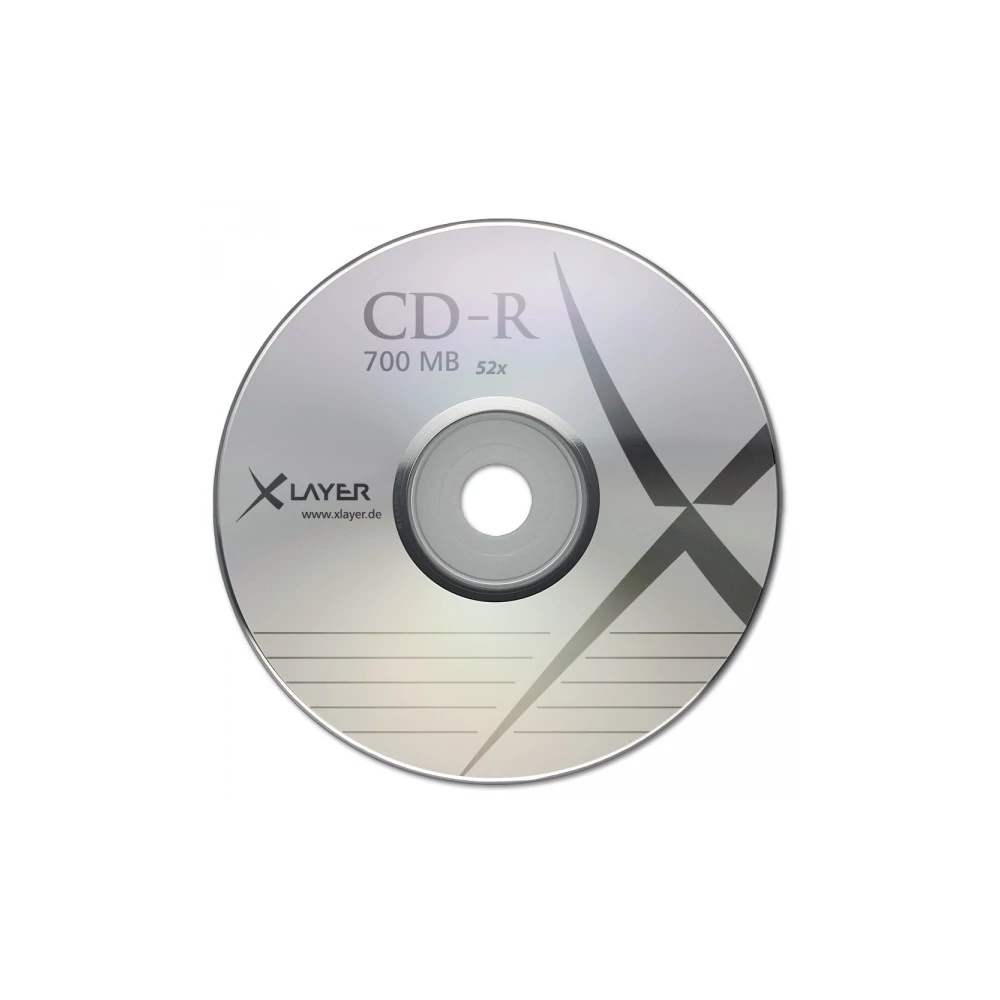 XLAYER CD-R 52X SHRINK (50)