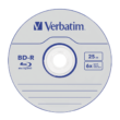 VERBATIM BD-R 25GB 6X DATALIFE CAKE (50)