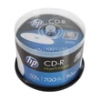 Kép 1/2 - HP CD-R 52X FULL NYOMTATHATÓ CAKE (50)