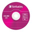 VERBATIM CD-RW 12X COLOUR SLIM TOKBAN (5)
