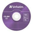 VERBATIM CD-RW 12X COLOUR SLIM TOKBAN (5)