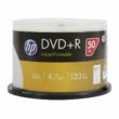 HP DVD+R 16X FULL NYOMTATHATÓ CAKE (50)