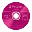 Kép 5/6 - VERBATIM DVD-R 16X COLOUR SLIM TOKBAN (5)