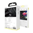 Kép 7/7 - BASEUS TZCCBX-0G DIGITAL DISPLAY DUAL USB AUTÓS TÖLTŐ 5V 4.8A 12/24V + 3-IN-1 USB TYPE-C/MICRO USB/APPLE LIGHTNING KÁBEL 1,2m