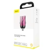 Kép 1/9 - BASEUS VCHX-BO4 TINY STAR MINI USB AUTÓS TÖLTŐ USB-C PORT 30W PINK