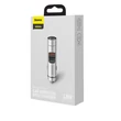 Kép 1/14 - BASEUS CCNLZ-C0S ENERGY COLUMN FM TRANSMITTER/BLUETOOTH 5.0 KIHANGOSÍTÓ/AUTÓS TÖLTŐ QC 18W  EZÜST
