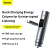 Kép 8/14 - BASEUS CCNLZ-C0S ENERGY COLUMN FM TRANSMITTER/BLUETOOTH 5.0 KIHANGOSÍTÓ/AUTÓS TÖLTŐ QC 18W  EZÜST