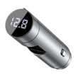 Kép 9/14 - BASEUS CCNLZ-C0S ENERGY COLUMN FM TRANSMITTER/BLUETOOTH 5.0 KIHANGOSÍTÓ/AUTÓS TÖLTŐ QC 18W  EZÜST