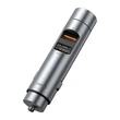 Kép 10/14 - BASEUS CCNLZ-C0S ENERGY COLUMN FM TRANSMITTER/BLUETOOTH 5.0 KIHANGOSÍTÓ/AUTÓS TÖLTŐ QC 18W  EZÜST