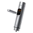 Kép 11/14 - BASEUS CCNLZ-C0S ENERGY COLUMN FM TRANSMITTER/BLUETOOTH 5.0 KIHANGOSÍTÓ/AUTÓS TÖLTŐ QC 18W  EZÜST