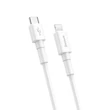 Kép 6/12 - BASEUS CATLSW-02 USB-C/APPLE LIGHTNING TÖLTŐ ÉS ADATKÁBEL 2A 18W PD 1m FEHÉR
