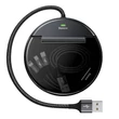 Kép 2/13 - BASEUS CAHUB-FX01 CAR SHARING AUTÓS USB ELOSZTÓ 3xUSB PORT + USB-C/APPLE LIGHTNING/MICRO USB KÁBEL