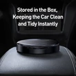 Kép 9/13 - BASEUS CAHUB-FX01 CAR SHARING AUTÓS USB ELOSZTÓ 3xUSB PORT + USB-C/APPLE LIGHTNING/MICRO USB KÁBEL