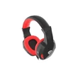 Kép 4/5 - NATEC GENESIS ARGON 110 SZTEREÓ GAMING FEJHALLGATÓ/HEADSET FEKETE-PIROS