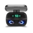 Kép 1/3 - SAVIO TWS-06 VEZETÉK NÉLKÜLI BLUETOOTH 5.0 TWS FÜLHALLGATÓ/HEADSET FEKETE