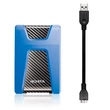 Kép 5/5 - ADATA HD650 2,5 COL USB 3.1 KÜLSŐ MEREVLEMEZ 2TB KÉK