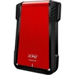 Kép 2/8 - ADATA EX500 2,5 COL USB 3.1 KÜLSŐ MEREVLEMEZ/SSD HÁZ PIROS-FEKETE
