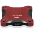 Kép 4/5 - ADATA SD600Q 2,5 COL USB 3.1 KÜLSŐ SSD MEGHAJTÓ 240GB PIROS