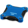 Kép 2/5 - ADATA SD600Q 2,5 COL USB 3.1 KÜLSŐ SSD MEGHAJTÓ 480GB KÉK