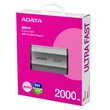 Kép 1/11 - ADATA SD810 USB-C 3.2 GEN 2x2 KÜLSŐ SSD MEGHAJTÓ 2000GB EZÜST