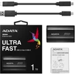Kép 6/8 - ADATA SE800 USB-C 3.2 GEN 2 KÜLSŐ SSD MEGHAJTÓ 1TB FEKETE
