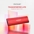 Kép 2/8 - PATRIOT TRANSPORTER LITE USB-C 3.2 GEN 2 KÜLSŐ SSD MEGHAJTÓ 2TB PIROS