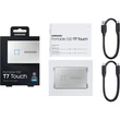 Kép 8/16 - SAMSUNG T7 TOUCH USB 3.2 KÜLSŐ SSD MEGHAJTÓ 1TB EZÜST