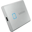 Kép 4/16 - SAMSUNG T7 TOUCH USB 3.2 KÜLSŐ SSD MEGHAJTÓ 2TB EZÜST