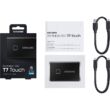 SAMSUNG T7 TOUCH USB 3.2 KÜLSŐ SSD MEGHAJTÓ 500GB FEKETE