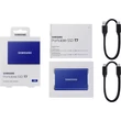 Kép 8/8 - SAMSUNG T7 USB-C 3.2 GEN 2 KÜLSŐ SSD MEGHAJTÓ 1TB KÉK