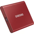 Kép 2/8 - SAMSUNG T7 USB-C 3.2 GEN 2 KÜLSŐ SSD MEGHAJTÓ 1TB PIROS