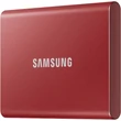 Kép 4/8 - SAMSUNG T7 USB-C 3.2 GEN 2 KÜLSŐ SSD MEGHAJTÓ 2TB PIROS