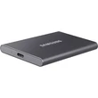 Kép 2/7 - SAMSUNG T7 USB-C 3.2 GEN 2 KÜLSŐ SSD MEGHAJTÓ 2TB SZÜRKE