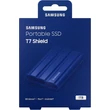 Kép 1/7 - SAMSUNG T7 SHIELD USB-C 3.2 GEN 2 KÜLSŐ SSD MEGHAJTÓ 1TB KÉK
