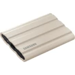 Kép 2/6 - SAMSUNG T7 SHIELD USB-C 3.2 GEN 2 KÜLSŐ SSD MEGHAJTÓ 2TB BÉZS